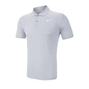 Nike Men's Nike Dri-fit Victory Polo, Sky Grey/White, Medium in Saudi Arabia