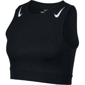 Nike Women's AeroSwift Running Cropped Tank Top in Saudi Arabia