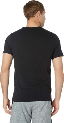 تي شيرت Nike Sportswear للرجال AR5004 (أسود/أبيض، صغير) in Kuwait
