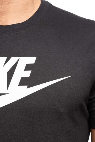 تي شيرت Nike Sportswear للرجال AR5004 (أسود/أبيض، صغير) in Kuwait