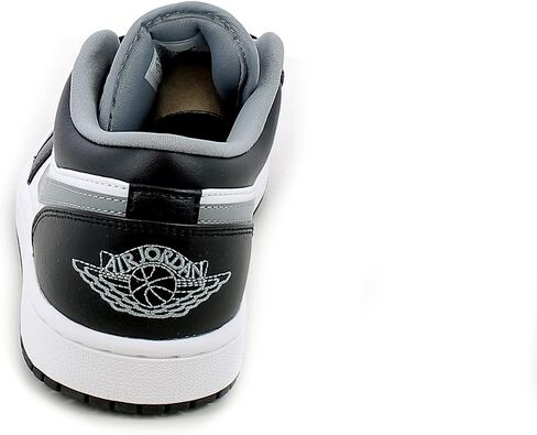 Nike Men's Air Jordan 1 Low Black/Particle Grey, Black/Particle Grey/White, 8.5 in Saudi Arabia