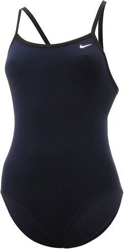 Nike Women's Poly Core Solid Classic Lingerie Tank Swimsuit in Saudi Arabia
