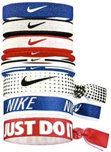 Nike Mix Ponytail Holder 9 Pack in Saudi Arabia