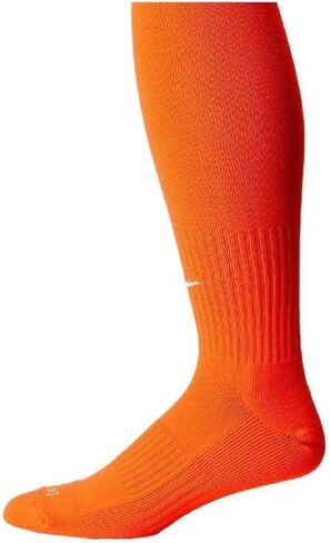 Nike Classic II Cushion Over-The-Calf Socks Team nkSX5728 817 (Orange/White, X-Large) in Saudi Arabia