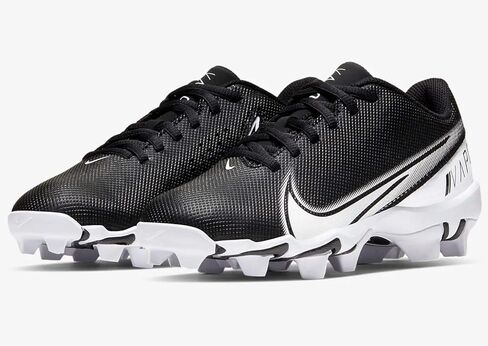 كرة القدم Nike Kids Vapor Shark BG (طفل صغير/طفل صغير/طفل كبير) أسود/أبيض 2 طفل صغير M in Kuwait