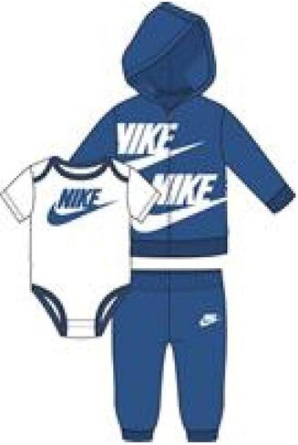 Nike Baby Boys 3-Piece Jacket Set - Game Royal (3 Months) Blue in Saudi Arabia