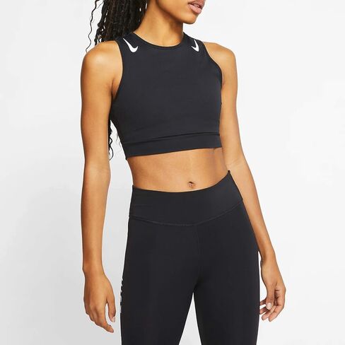 Nike Women's AeroSwift Running Cropped Tank Top in Saudi Arabia