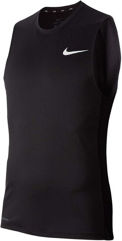 Nike Top Sleeveless Slim Black/White in Saudi Arabia