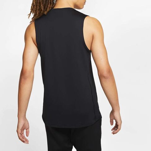 Nike Top Sleeveless Slim Black/White in Saudi Arabia