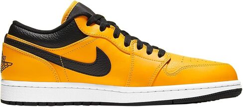 Jordan Mens Air Jordan 1 Low 553558 700 University Gold/Black - Size 9 in Saudi Arabia