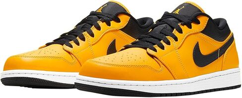 Jordan Mens Air Jordan 1 Low 553558 700 University Gold/Black - Size 9 in Saudi Arabia