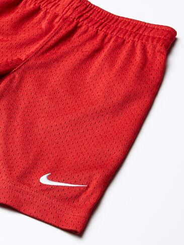 Nike Children's Apparel Boys' Little Mesh Shorts, University Red Heather, 7 in Saudi Arabia