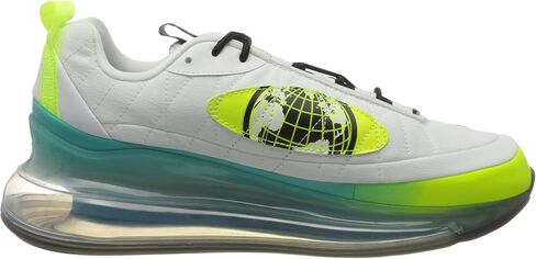 Nike Men's Race Running Shoe, White Black Blue Fury Volt in Saudi Arabia