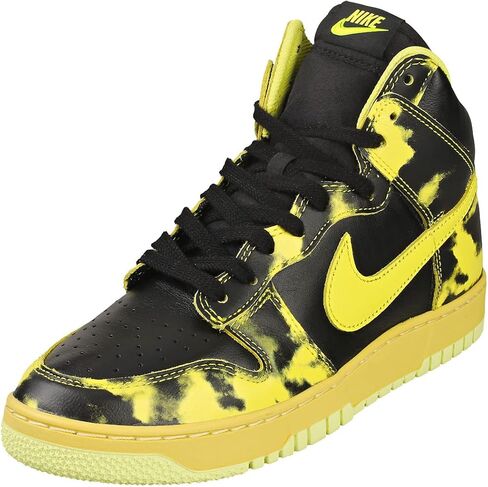 غسول رجالي Nike Dunk High 1985 DD9404 001 بحمض أصفر - مقاس 10 in Saudi Arabia