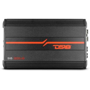 DS18 SXE-1200.4/RD Car Amplifier Stereo Full-Range Class A/B 4-Channel 60x4 RMS @4 OHM 1200 Watts - Powerful and Compact Amp for Speakers in Car Audio System in Saudi Arabia