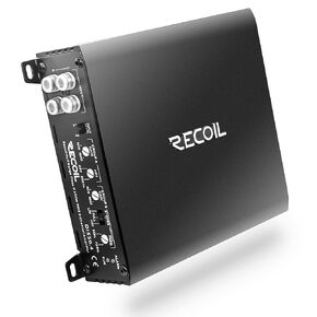 Recoil DI550.4 مضخم صوت السيارة كامل المدى من الفئة D ذو 4 قنوات، طاقة قصوى 1040 واط، مستقر 2-4 أوم، مصدر طاقة Mosfet، قابل للتوصيل in Kuwait