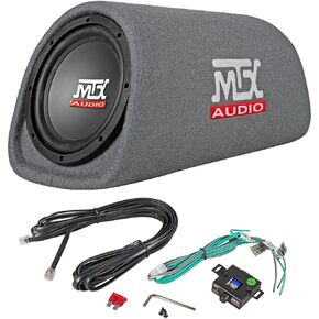 MTX Road Thunder RT8PT 8 240 Watt Powered Subwoofer in Vented/Ported Bass Tube in Saudi Arabia
