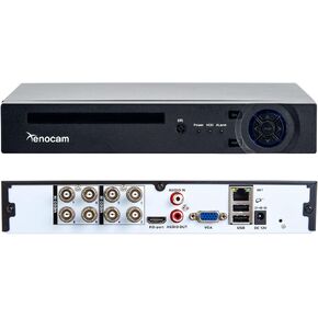 8CH 5M-N/1080N Full High Definition Hybrid for AHD/TVI/CVI/Analog/IP DVR H.265 CCTV Video Recorder P2P Remote Phone Monitoring for Home Security Surveillance System Camera (NO HDD) in Saudi Arabia