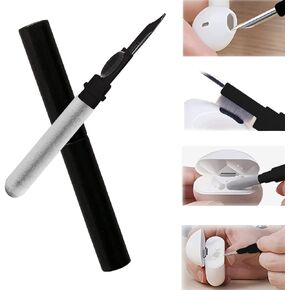 Cleaner Kit for Airpods,Earbuds Cleaning kit for Airpods Pro 1 2 3, Multi-Function Cleaning Tool with Brush for Wireless Earphones Bluetooth Headphones Camera and iPhone(White) in Kuwait
