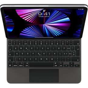 Apple Magic Keyboard: iPad Keyboard case for iPad Pro 11-inch (1st, 2nd, 3rd, 4th gen) and iPad Air (4th, 5th gen, and M2), Great Typing Experience, Built-in trackpad, US English - Black