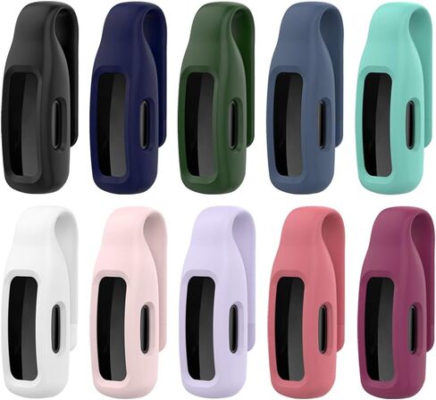 EverAct Clip Compatible with Fitbit Inspire 2 - Silicone Holder case (10 Pack) in Kuwait
