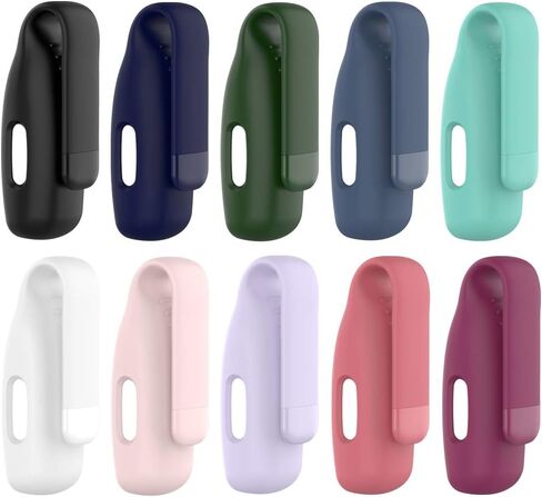 EverAct Clip Compatible with Fitbit Inspire 2 - Silicone Holder case (10 Pack) in Kuwait