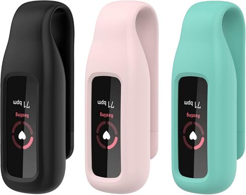 FitTurn Clip for Fitbit Luxe Clip Holder Case Replacement Soft Silicone Strap Accessories for Luxe Clip Case Accessory (5Pack) in Saudi Arabia