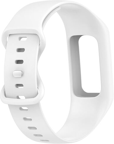 Silicone Sport Band Compatible with Fitbit Charge 6/Charge 5 Band with Case for Soft Silicone Strap with Shatter-Resistant Protective for Charge 5/Charge 4/3 Advanced Fitness Tracker in Saudi Arabia