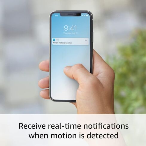 Ring Car Cam - كاميرا أمان للمركبة مزودة بكاميرات عالية الدقة مزدوجة الوجه، وميزة العرض المباشر، والتحدث ثنائي الاتجاه، واكتشاف الإزعاج in Saudi Arabia