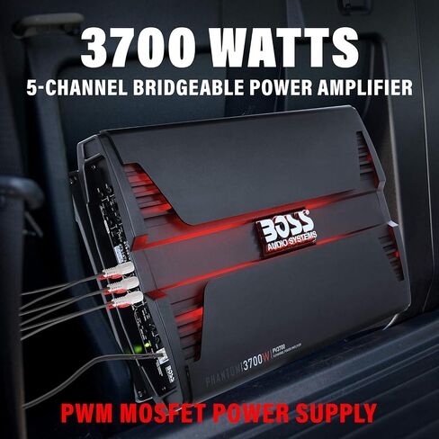 BOSS Audio Systems PF1800 4 Channel Car Amplifier, 1800 Watts, 2-4 Ohm in Kuwait