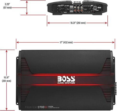 BOSS Audio Systems PF1800 4 Channel Car Amplifier, 1800 Watts, 2-4 Ohm in Kuwait