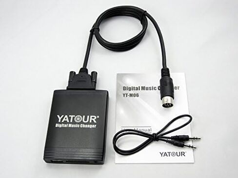 Yatour Car Digital Music Changer USB SD Aux MP21 Interface Car Stereo Bluetooth(Optional) Radio for Alpine M-Bus in Kuwait