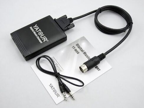 Yatour Car Digital Music Changer USB SD Aux MP21 Interface Car Stereo Bluetooth(Optional) Radio for Alpine M-Bus in Kuwait