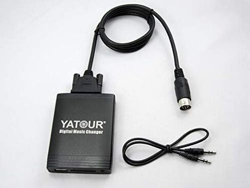 Yatour Car Digital Music Changer USB SD Aux MP21 Interface Car Stereo Bluetooth(Optional) Radio for Alpine M-Bus in Kuwait