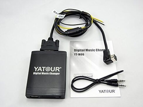 Yatour Car Digital Music Changer USB SD Aux MP23 Interface Car Stereo Bluetooth(Optional) Radio for Pioneer in Kuwait
