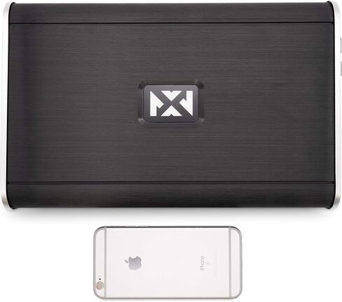 NVX VADM4 v2 Model 4-Channel Class D Amplifier 1000W Peak, 500W RMS | 2/4-ohm Stable, High/Low Pass X-Over, for Car/Truck/Marine/UTV/Motorcycle in Kuwait