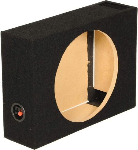 Q Power SHALLOW110 Single 10" Vented Shallow Subwoofer Sub Box Enclosure (Used) in Saudi Arabia