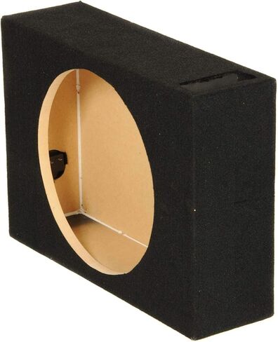 Q Power SHALLOW110 Single 10" Vented Shallow Subwoofer Sub Box Enclosure (Used) in Saudi Arabia