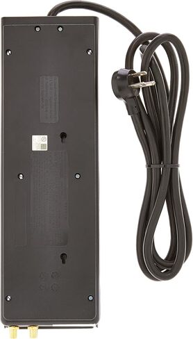 Belkin Power Strip Surge Protector - 12 AC Multiple Outlets & 8 ft Long Flat Plug Heavy Duty Extension Cord for Home, Office, Travel, Computer, Laptop & Phone Charging Brick (3,940 Joules), Pack of 3 in Kuwait