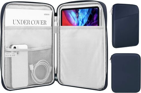 MoKo 9-11 Inch Tablet Sleeve Bag Carrying Case with Accessory Pocket | Fits iPad Air 11-inch M4, iPad Pro 11-inch M5, iPad A16 11-inch, iPad 10/9/8/7th and Tab S9/S8 11-inch, Dark Gray in Kuwait