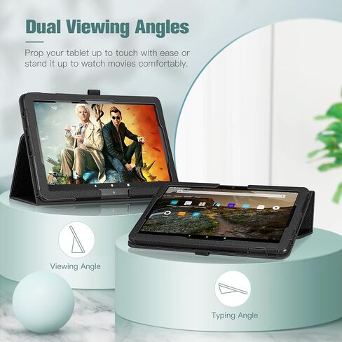 حافظة Fintie Folio لهاتف Amazon Fire HD 10 & 10 Plus الجيل 13/11th 2023/2021 in Kuwait