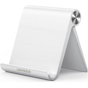 UGREEN Cell Phone Stand Holder for Desk Adjustable Compatible with iPhone 13 12 Pro Max 11 SE XS XR 8 Plus 6 7 Galaxy Note20 S20 S10 S9 S8 Foldable Black in Saudi Arabia