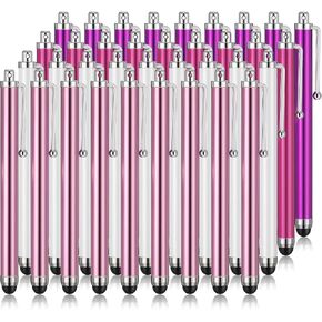 Outus Stylus Pen Set of 36 for Universal Capacitive Touch Screens Devices, Stylus Pens for Touch Screens Devices, Compatible with Tablet (Black) in Saudi Arabia
