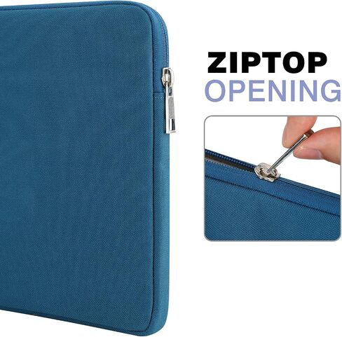 MoKo 7-8 Inch Tablet Sleeve Bag | Tablet Carrying Case Fits iPad Mini A17 Pro/6/5/4/3/2, Black & Gray in Kuwait