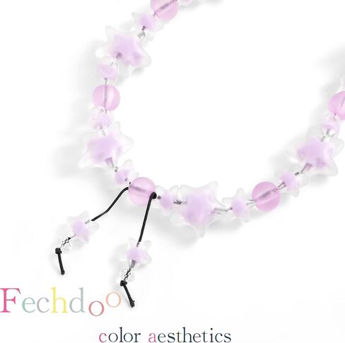 Fechdoo Cell Wrist Strap Cute Phone Chain, Phone Lanyard Clay Beaded Charm Chain, Phone Charm Accessories Cute Lightweight Women in Saudi Arabia