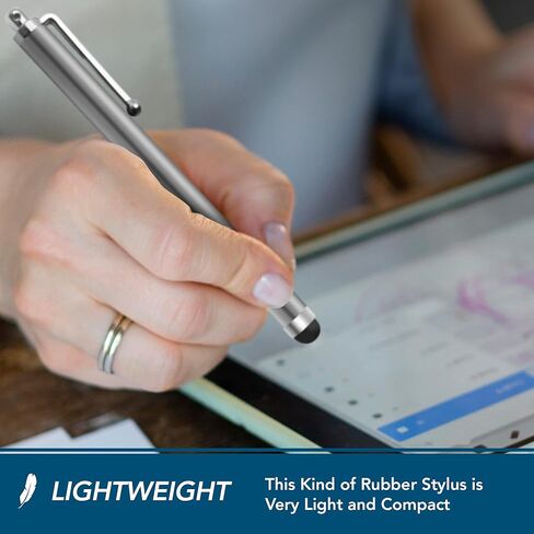 اقلام ستايلس لشاشات اللمس، قلم ستايلس للايباد، قلم ستايلس للتابلت، حساسية عالية ونقاط دقيقة عالمية لاجهزة اندرويد/الجوال/ايباد برو/اير/اندرويد/وجميع الاجهزة، عبوة من 10 قطع in Kuwait