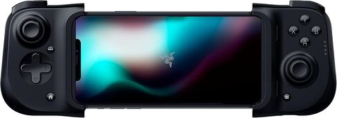 Razer Kishi Mobile Game Controller/Gamepad for iPhone iOS: Works with most iPhones – X, 11, 12, 13, 13 Max - Apple Arcade, Amazon Luna, Google Stadia - Lightning Port Passthrough - MFi Certified in Kuwait