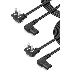 CableCreation 10-feet IEC C7 to NEMA 1-15P, 2-Slot Non-Polarized Power Cord in Kuwait