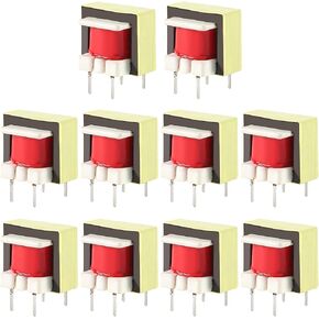 10pcs EI-14 Audio Transformer High Efficiency Audio Isolation Transformers 1:1 600:600 Ohm for Voltage Amplification and Power Output in Saudi Arabia