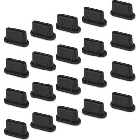 USB C Cover, 10 Pack Type C Dust Plug Charger Port Protector for iPhone 17 16 15 Pro Max, Samsung Galaxy S24, S23, S22 Ultra S21 FE S20, Note 20, All USB C Devices & MacBook Laptop in Saudi Arabia